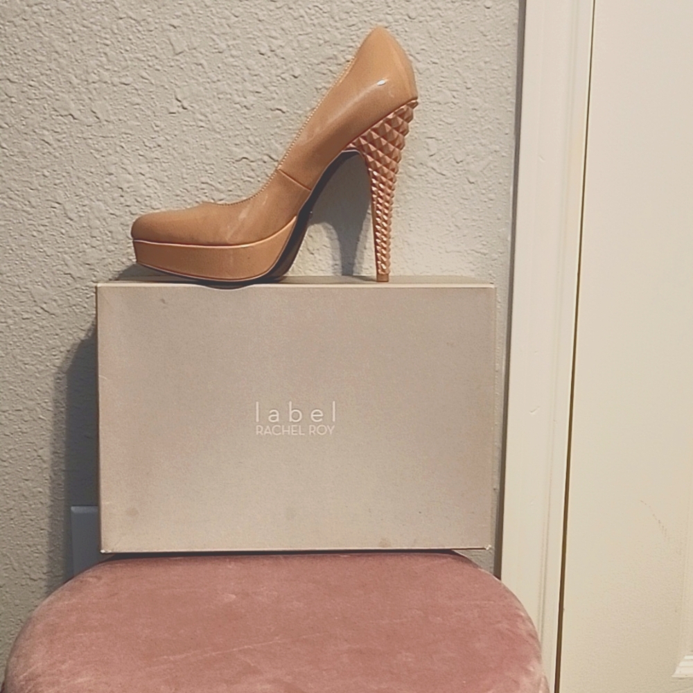 Rachel Roy Nude Pumps